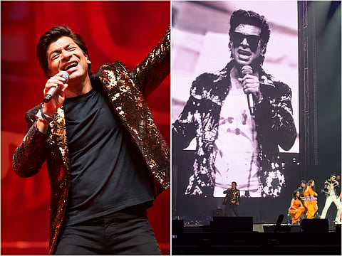 Shaan pays tribute to Michael Jackson with a performance of ‘Billie Jean’ during his ‘All of Me Tour’ at Coca-Cola Arena in Dubai, recreating the pop legend’s iconic style.