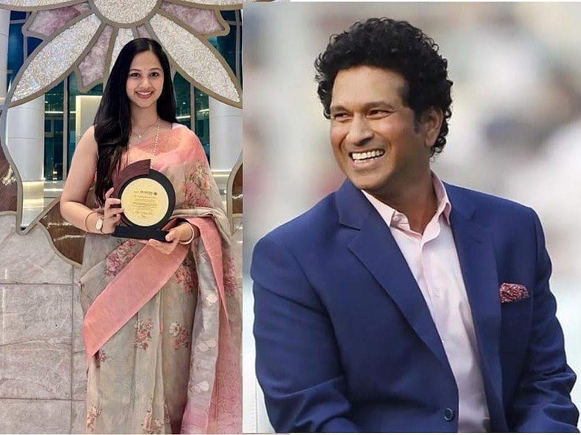 Sachin Tendulkar and niece