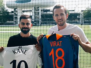 Virat Kohli and Harry Kane