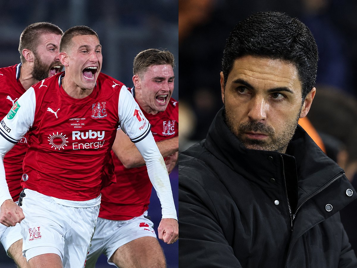 The embarrassing stat behind Arsenal's defeat to Fleetwood Town.
