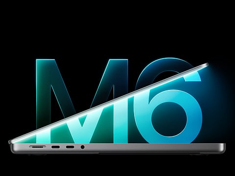 Apple claims the M6 offers up to 11 times faster graphics performance than the original M1 MacBook Pro in certain tests.