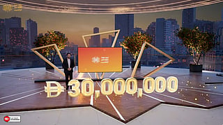 UAE Lottery show host Chadi Khalaf during Lucky Day Draw No. 261028