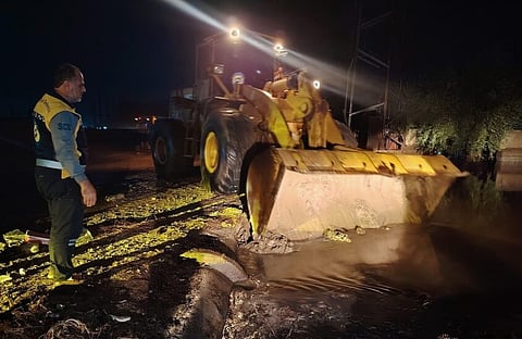 Heavy rains triggered deadly flash floods in Syria, killing five, including four children, and leaving several missing as rescue teams work tirelessly to save lives.