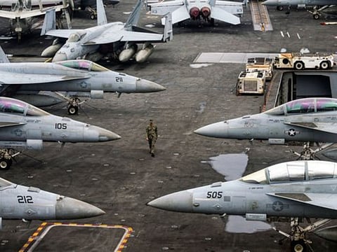 A third US aircraft carrier and additional troops are moving toward the Middle East.