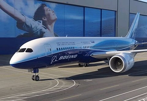 File photo: A Boeing 787 Dreamliner.