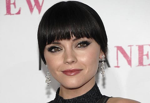 Actress Christina Ricci.