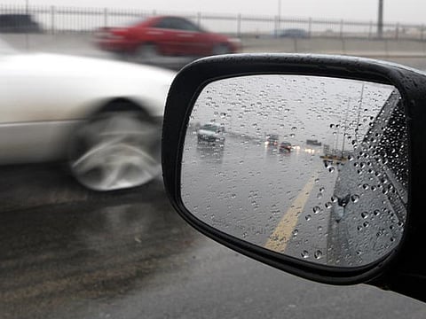 Scattered rain hits parts of UAE 