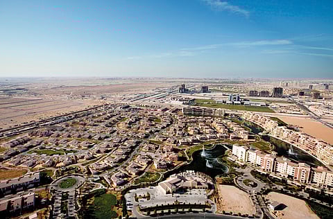 The Green Community - Motor City, Dubai. Everybody in the community, including children, have been involved in the collection, helping recycle more than one tonne of waste.