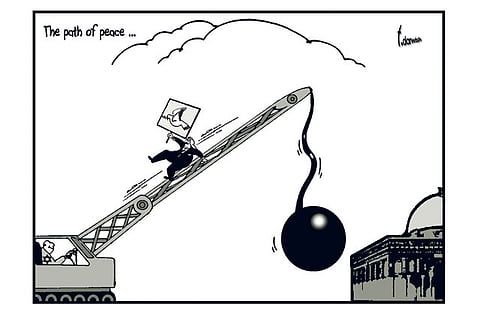 Gulf News Editorial cartoon