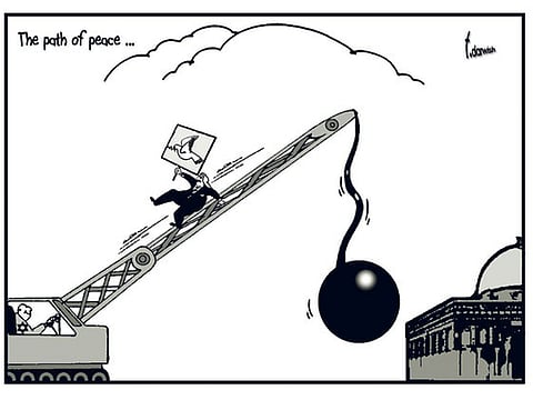 Gulf News Editorial cartoon