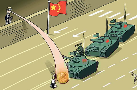 Gulf News Editorial Cartoon 