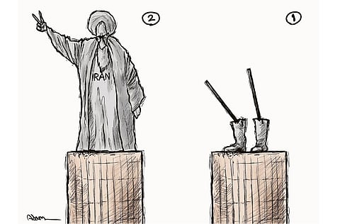 Gulf News Editorial Cartoon 