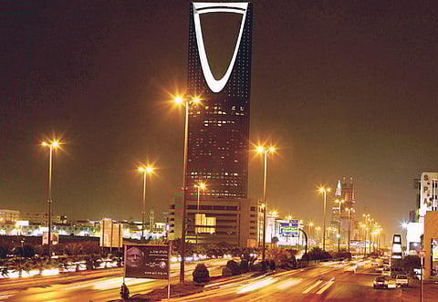The Kingdom Tower in Riyadh. Saudi Arabia will invest $810 billion (Dh2.97 trillion) worth of mega projects to help boost the tourism sector over the next 10 years.