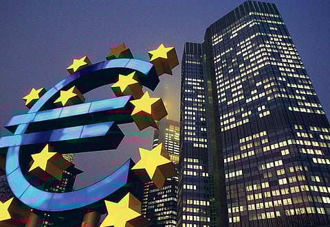 The European Central Bank in Frankfurt, Germany. More than four years after the vote that took Britain out of the European Union, Frankfurt is emerging the winner among EU financial capitals.