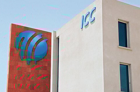 The ICC headquarters in Dubai Sport City. 