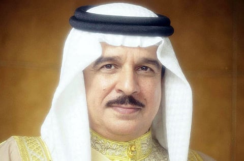 King Hamad of Bahrain. 