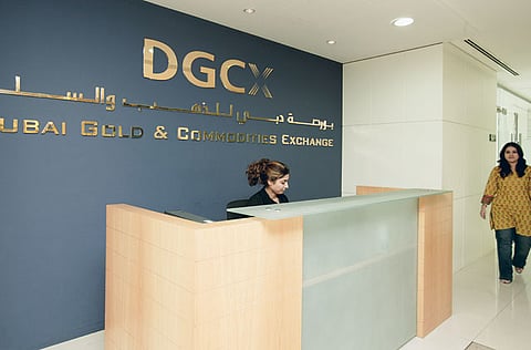 The DGCX office on Shaikh Zayed Road. 