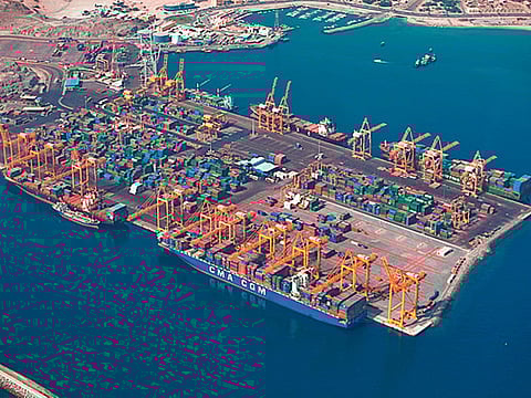 File picture of Khor Fakkan Port in Sharjah. 
