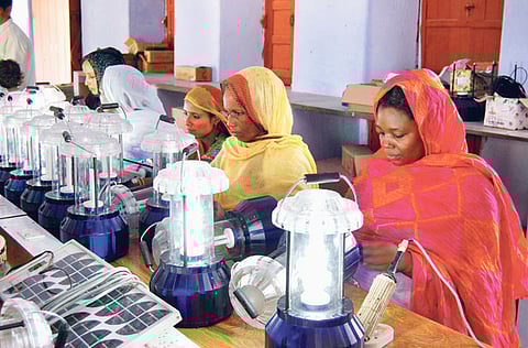 The state government in Bihar has begun efforts to illuminate every village with solar lamps. Photo for illustrative purposes.