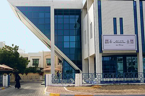 The blood bank at Al Khalidiya in Abu Dhabi.