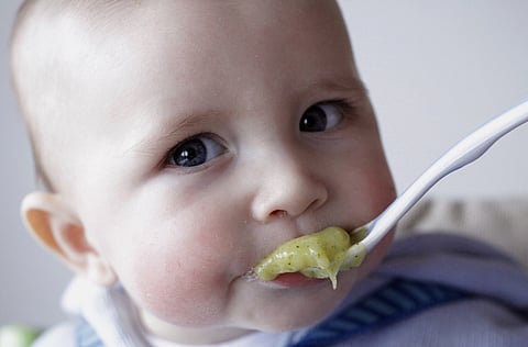 The use of artificial flavourings or sweeteners in products for kids aged less than a year are also banned. Use of words or phrases about the product that imply similarity to breast milk is also prohibited. Picture for illustrative purposes. 