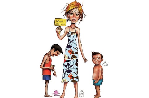 Gulliermo F.Munro, Erini Fahim, Tulip Hazbar /Gulf News