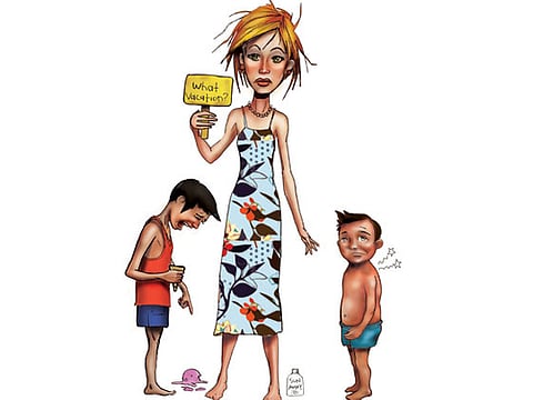 Gulliermo F.Munro, Erini Fahim, Tulip Hazbar /Gulf News