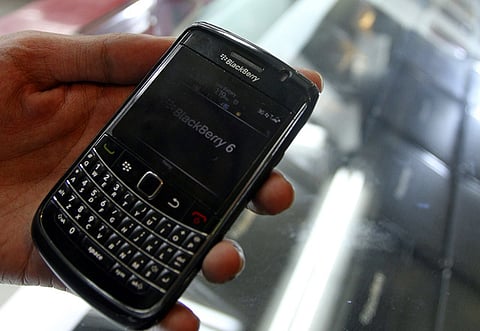 BlackBerry's encrypted emails and data are stored on servers in Canada, the headquarters of its maker, Research in Motion, meaning third parties like intelligence agencies cannot monitor communications [Image used for illustrative purposes]