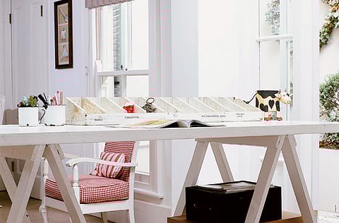 If you work from home, then it's important to create a space that feels like work