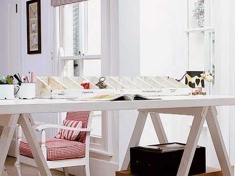 If you work from home, then it's important to create a space that feels like work