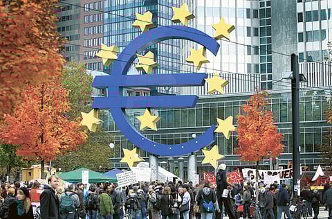 What faint hopes remained that Europe was recovering from the economic catastrophe delivered by the pandemic have disappeared as the lethal virus has resumed spreading rapidly.