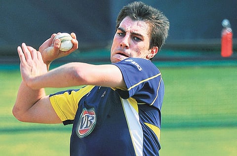 Australian bowler Pat Cummins 