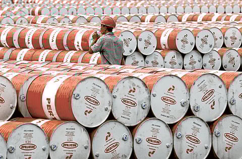 Storing for the future or for the now? As economies recover from the pandemic, demand should surge, which will dent all the stored up oil sloshing around.