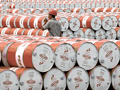Storing for the future or for the now? As economies recover from the pandemic, demand should surge, which will dent all the stored up oil sloshing around.