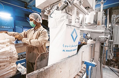 Al Khaleej Sugar Company, the largest standalone sugar refinery in the world, produces 1.5 billion metric tonnes of sugar annually at its Jebel Ali Port facility.