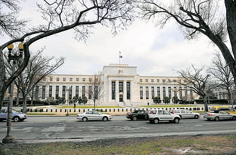 The US Federal Reserve building in Washington