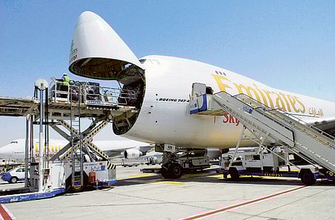 In a bid to further optimise cargo operations and capacity, Emirates SkyCargo has also started loading cargo in the overhead bins and seats of its Boeing 777-300ER passenger aircraft.