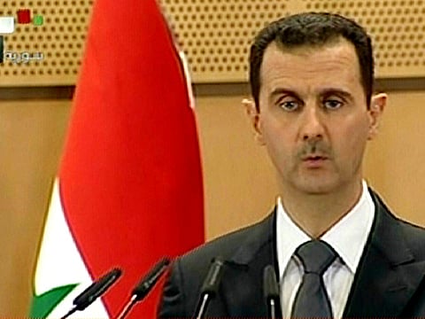 The burden of proof lies with Al Assad