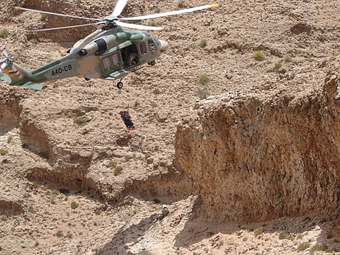 Eight Emiratis rescued after hiking in Oman