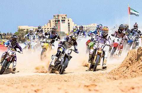 DMX track in Jebel Ali 