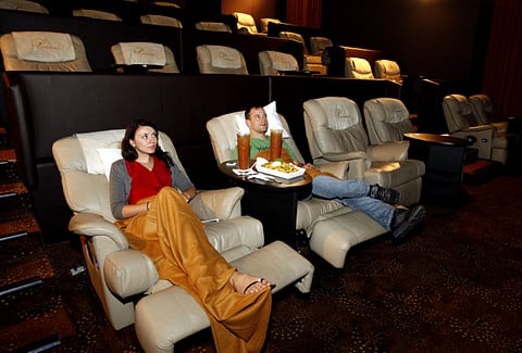 Gourmet nachos in seat 3B: Reel Cinemas’ menu