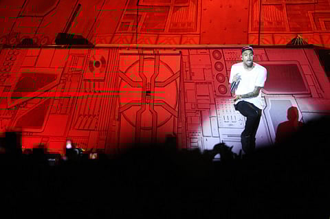 Chris Brown in Dubai: He gave it his all