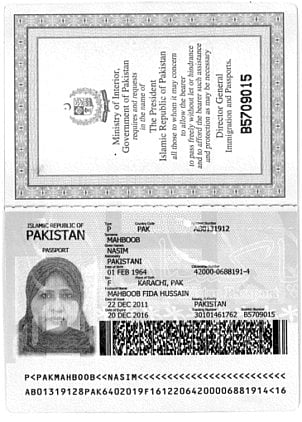 Visa mix-up changes Pakistani woman’s identity