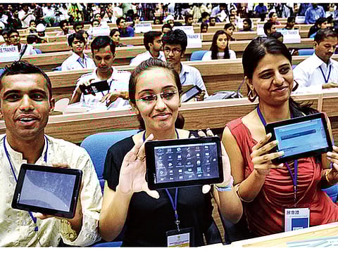 India offers some of the world's cheapest tablets, aimed at university students for digital learning
