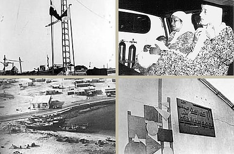 Pictures courtesy: Al Khaleej & Gulf News Archives