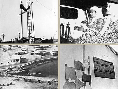 Pictures courtesy: Al Khaleej & Gulf News Archives