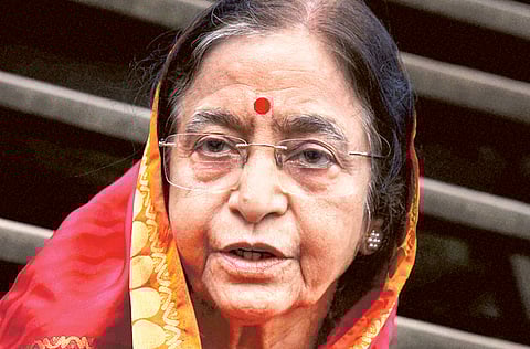 Ex-Indian President Pratibha Patil 
