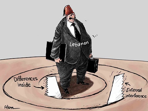 Divisions in Lebanon