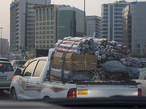 Avoid accidents by securing loads during transport