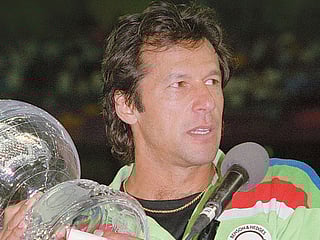 Pakistan Prime Minister Imran Khan advises his cricket team to 'banish fear of losing' in today's game with India